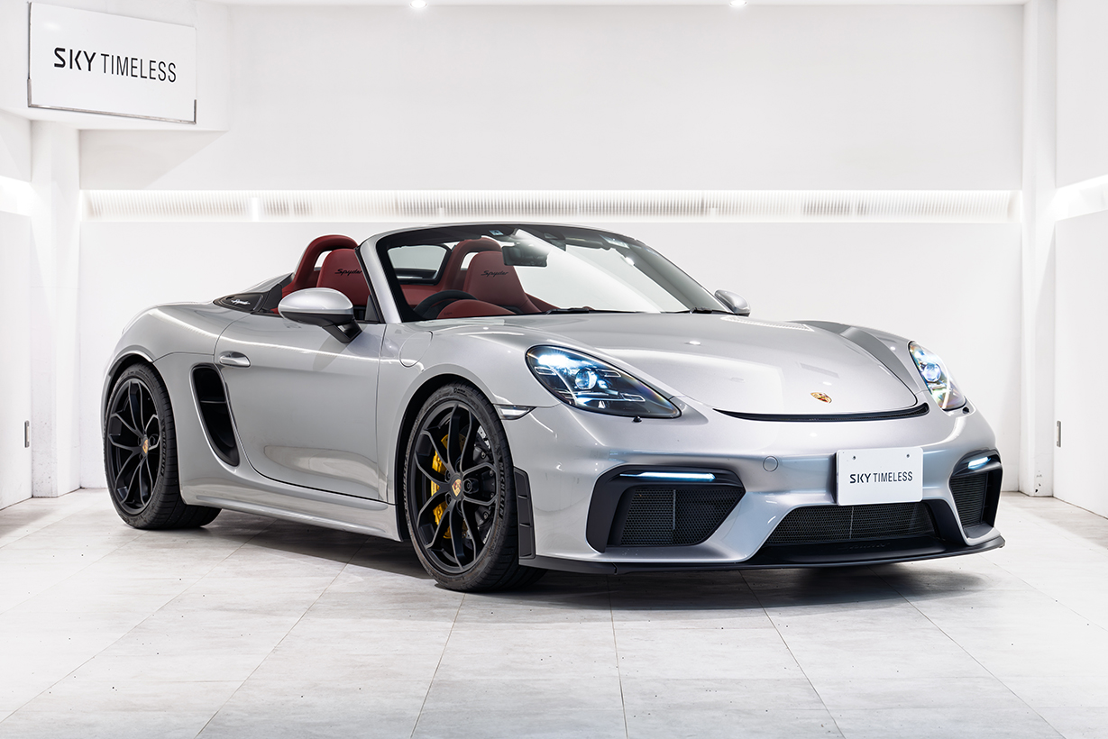 ポルシェ 718スパイダー